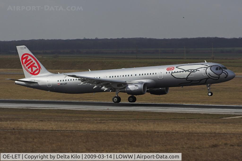 OE-LET, 2009 Airbus A321-211 C/N 3830, NIKIS new A321-211  cn3830