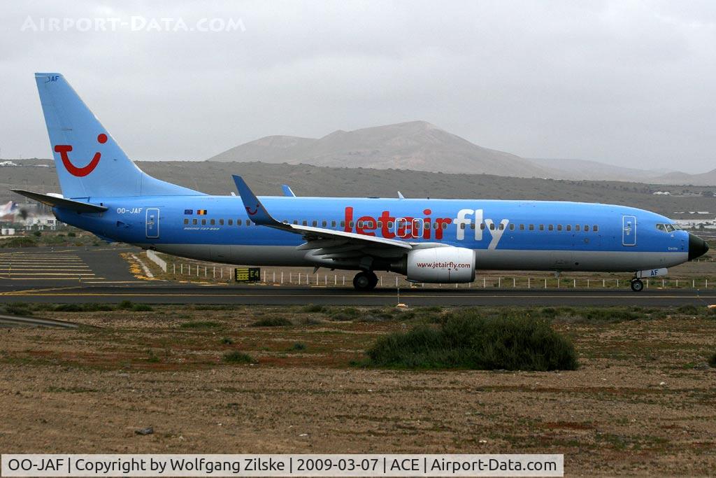 OO-JAF, 2007 Boeing 737-8K5 C/N 35133, visitor