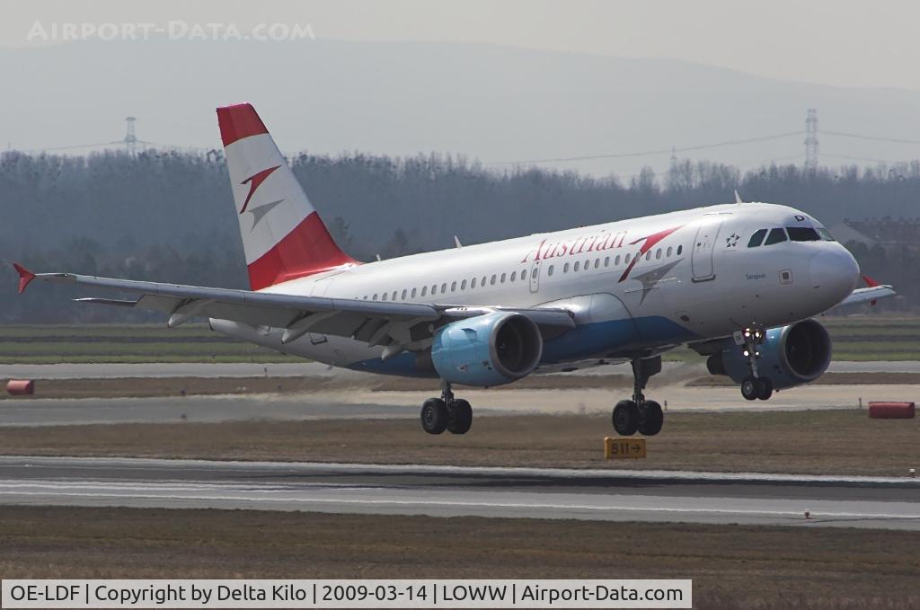 OE-LDF, 2005 Airbus A319-112 C/N 2547, AUSTRIAN AIRLINES