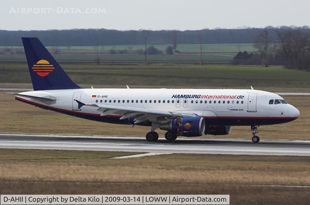D-AHII, 2008 Airbus A319-111 C/N 3403, Hamburg International Airlines	A-319-111