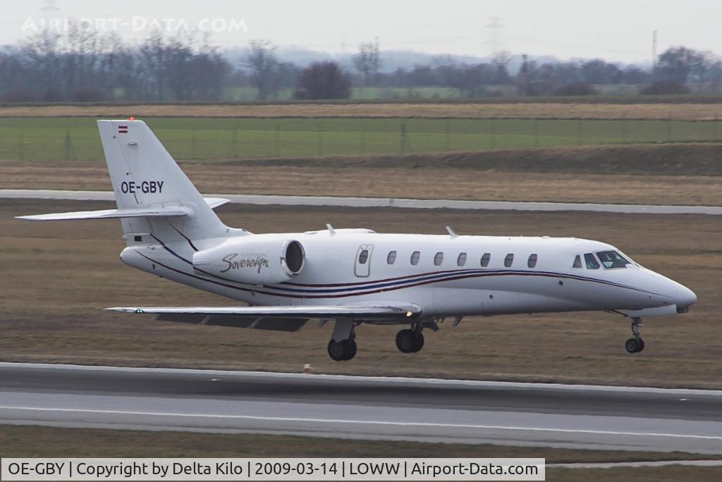 OE-GBY, 2006 Cessna 680 Citation Sovereign C/N 680-0066, 680 Citation Sovereign  MAP