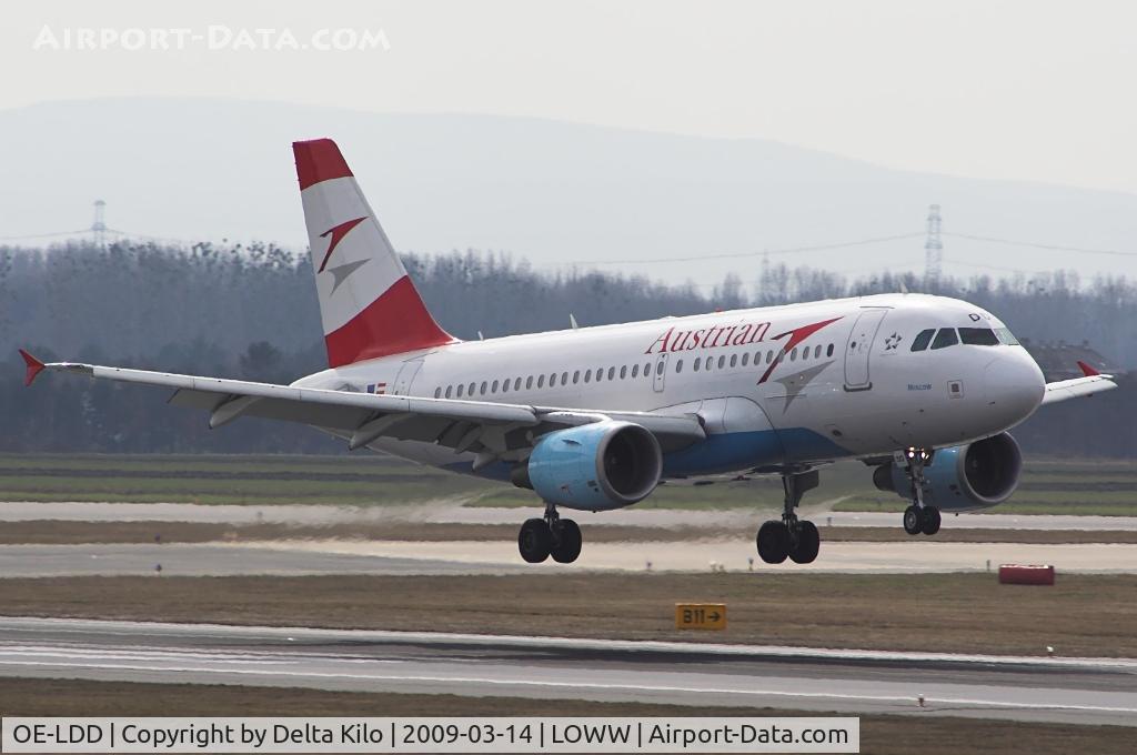OE-LDD, 2005 Airbus A319-112 C/N 2416, AUSTRIAN AIRLINES