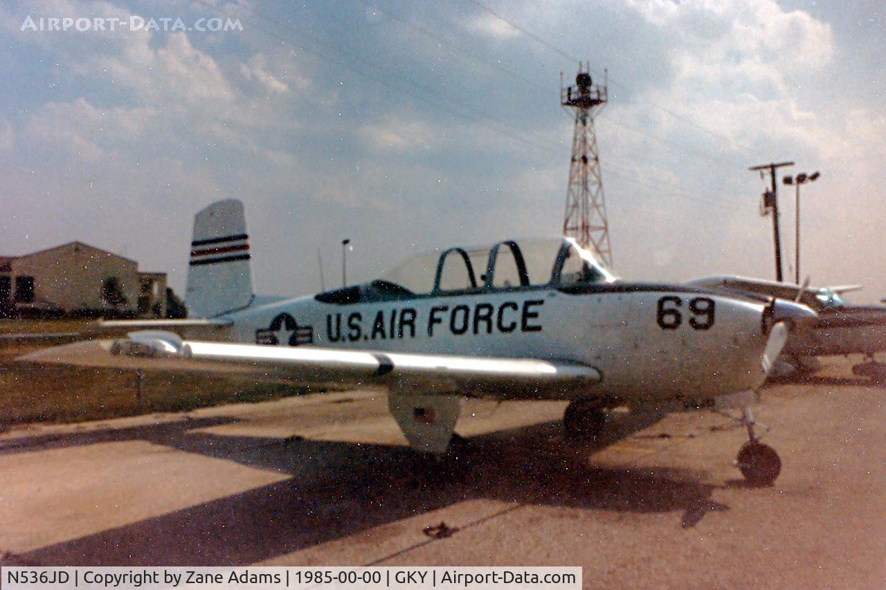N536JD, 1953 Beech A45 C/N Not found N536JD, At Arlington Municipal