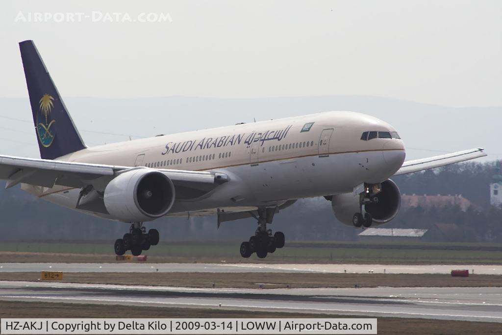 HZ-AKJ, 1998 Boeing 777-268/ER C/N 28353, Saudi Arabian Airlines