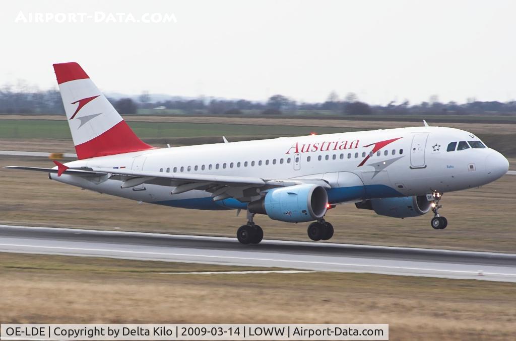 OE-LDE, 2005 Airbus A319-112 C/N 2494, AUSTRIAN AIRLINES