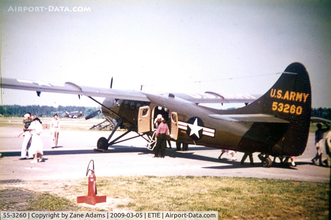 55-3260, 1955 De Havilland Canada U-1A Otter C/N 104, US Army U-1 Otter at Heidelburg AAF