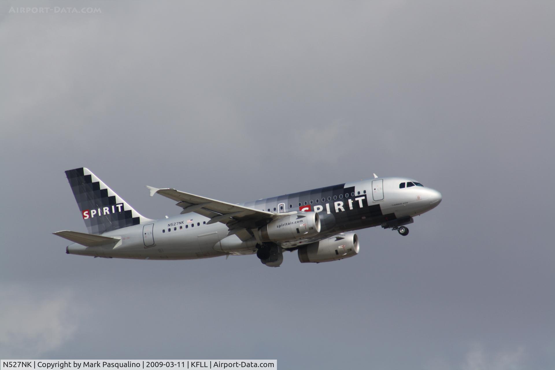 N527NK, 2007 Airbus A319-132 C/N 2978, Airbus A319