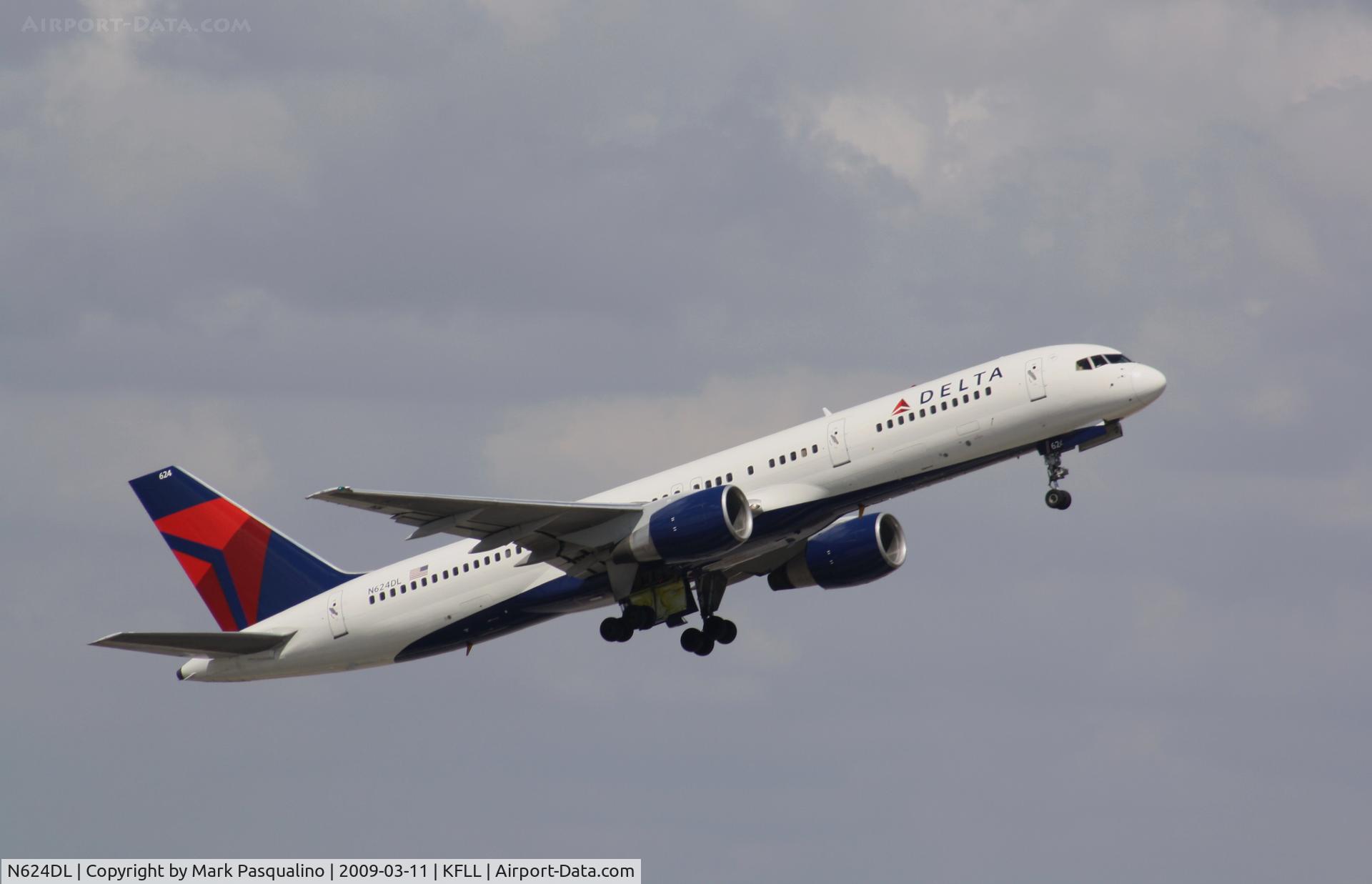 N624DL, 1987 Boeing 757-232 C/N 22914, Boeing 757-200