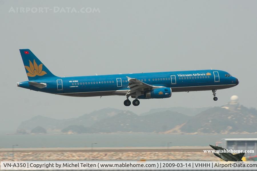 VN-A350, 2006 Airbus A321-231 C/N 2974, Vietnam Airlines