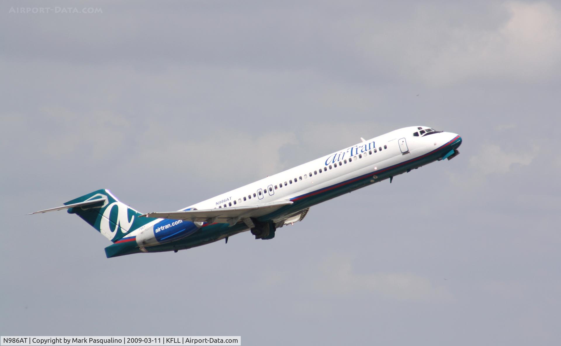 N986AT, 2001 Boeing 717-200 C/N 55089, Boeing 717-200