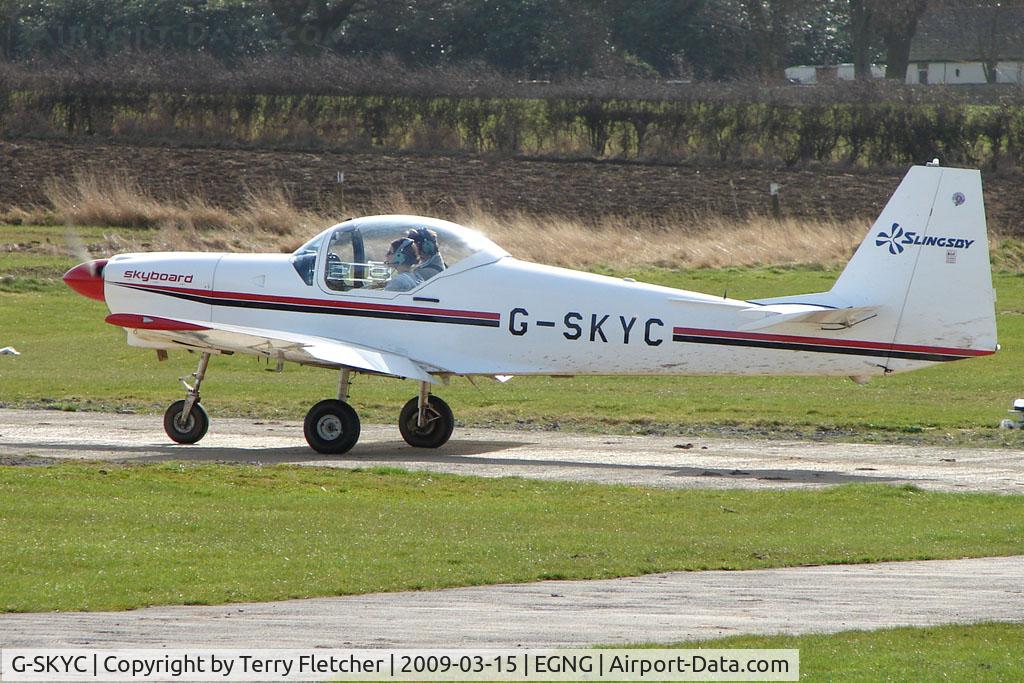 G-SKYC, 1984 Slingsby T-67M Firefly C/N 2009, Slingsby T67M at Bagby Airport