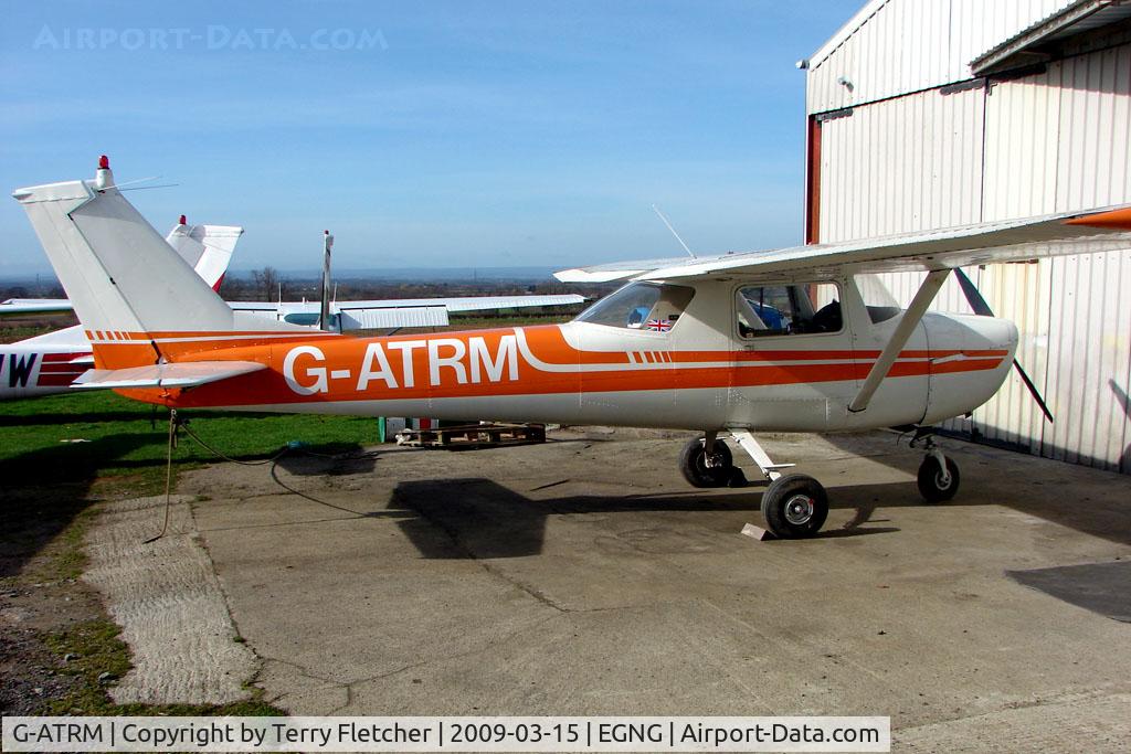 G-ATRM, 1966 Reims Cessna F150F C/N 0053, Cessna F150F at Bagby
