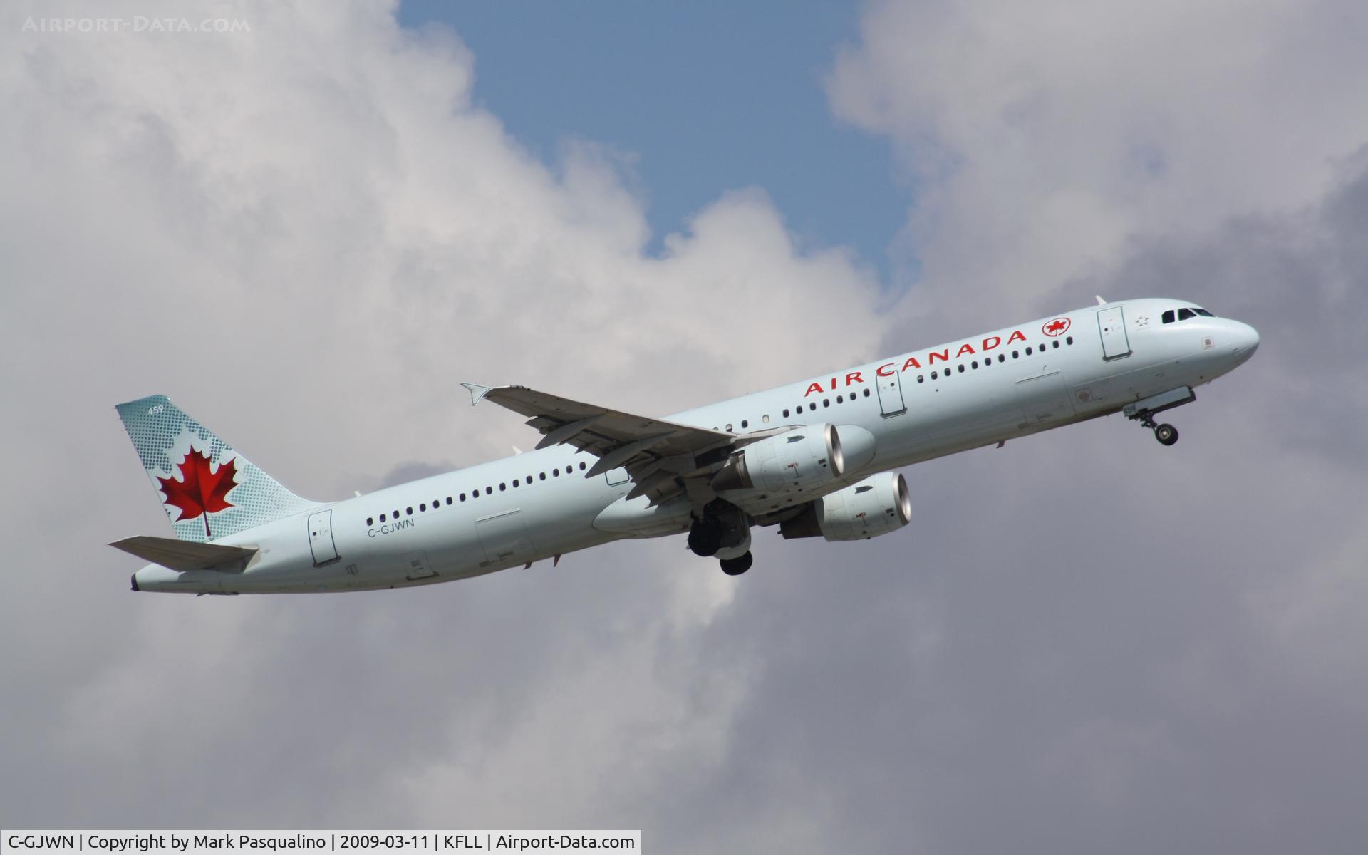 C-GJWN, 2002 Airbus A321-211 C/N 1783, Airbus A321-200