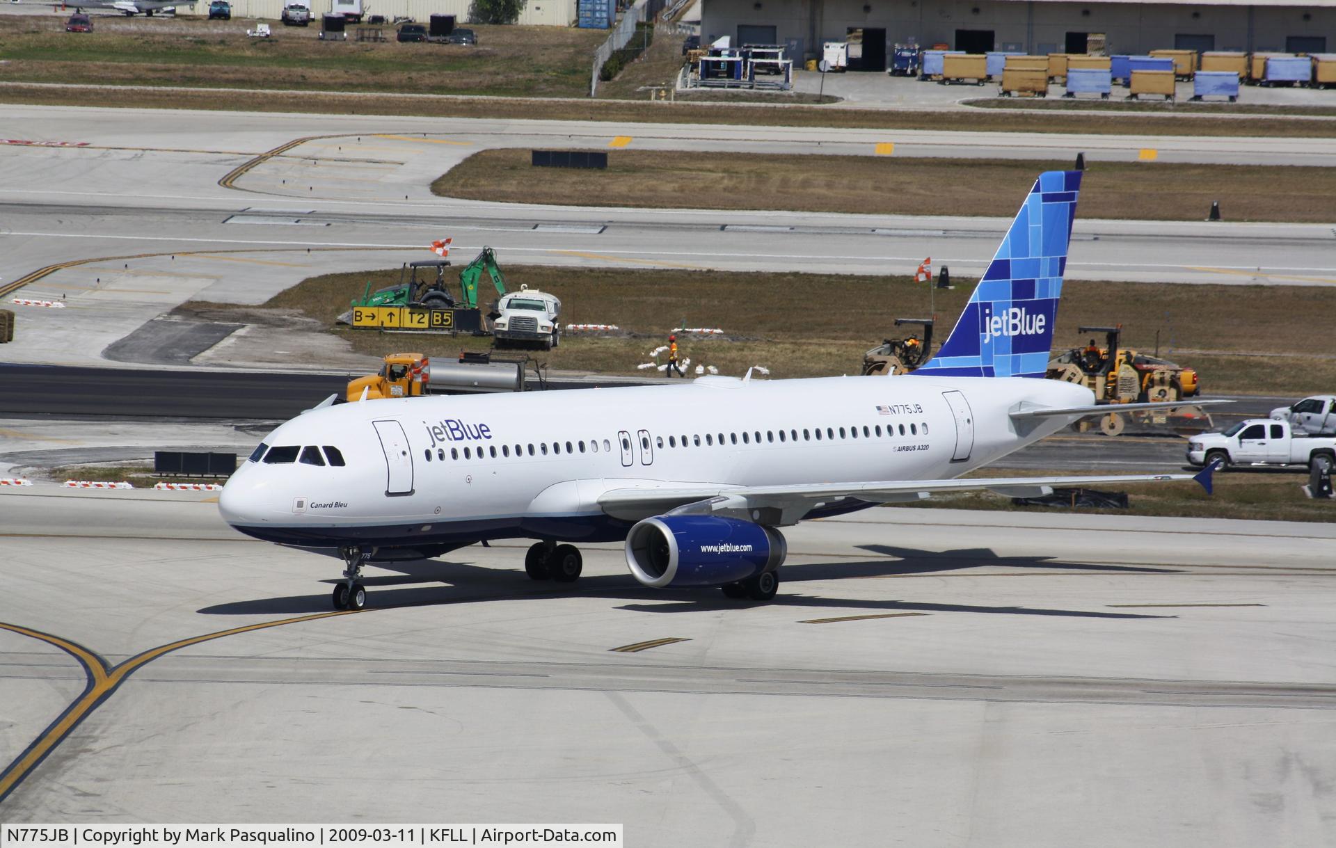 N775JB, 2009 Airbus A320-232 C/N 3800, Airbus A320