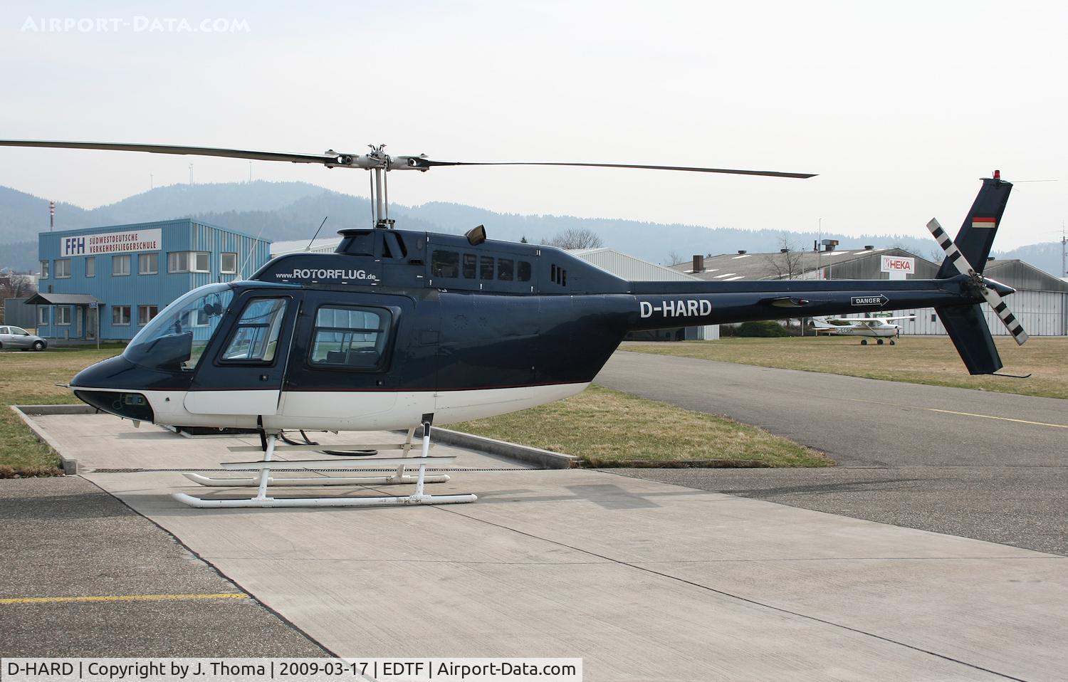 D-HARD, Bell 206B JetRanger II C/N 486, Bell 206B2 Jet Ranger