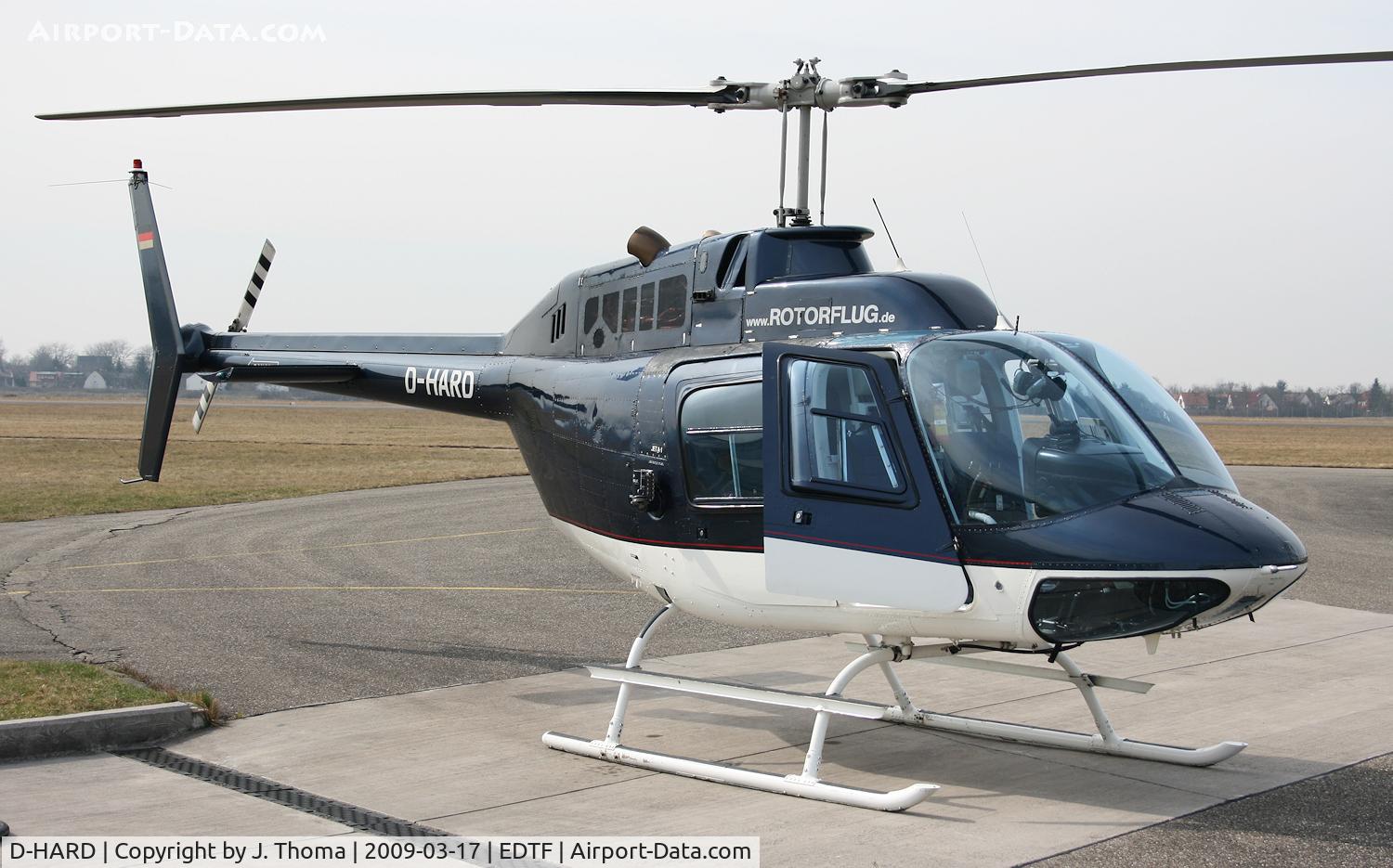 D-HARD, Bell 206B JetRanger II C/N 486, Bell 206B2 Jet Ranger