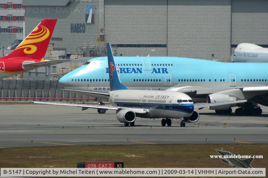 B-5147, 2006 Boeing 737-81B C/N 30697, China Southern Airlines