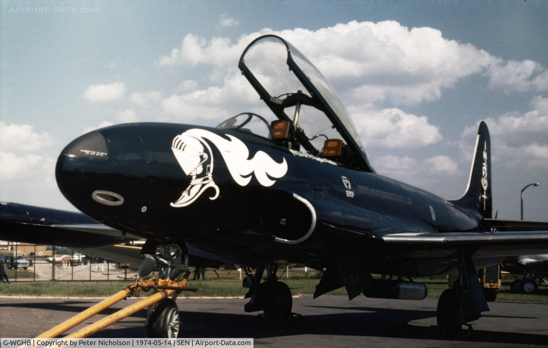 G-WGHB, 1958 Canadair CT-133 Silver Star C/N T33-640, Another view of the 