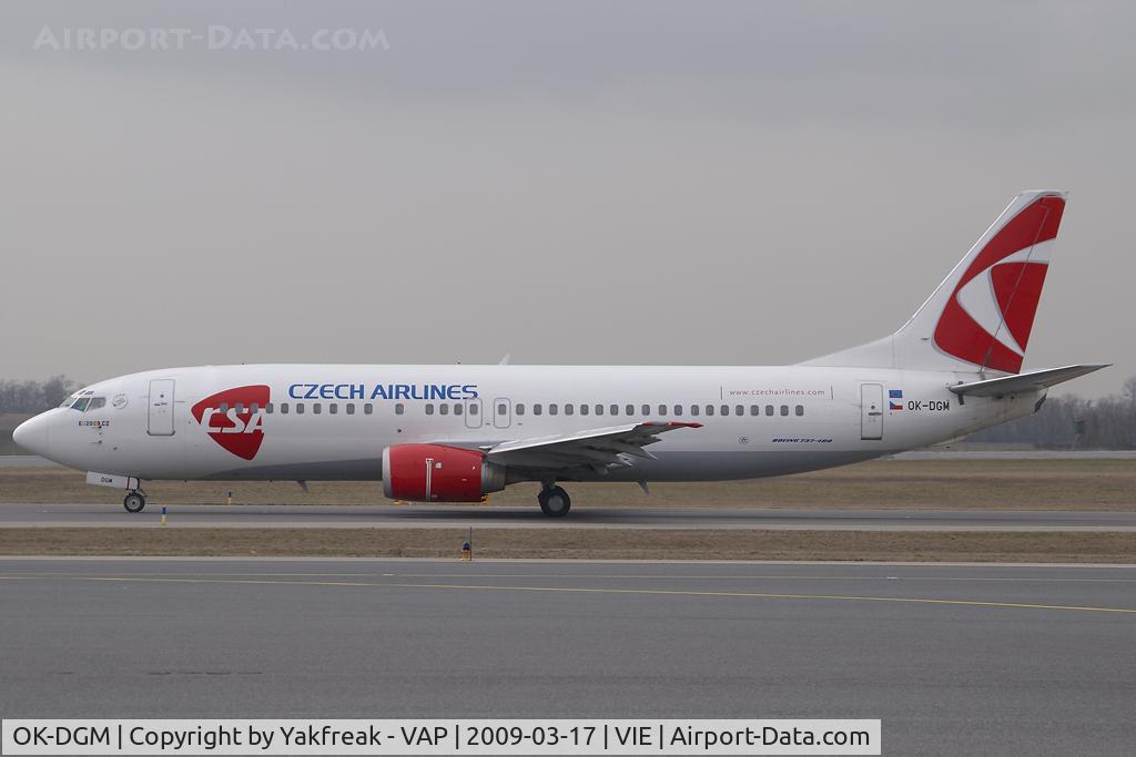 OK-DGM, 1998 Boeing 737-45S C/N 28473, CSA Boeing 737-400
