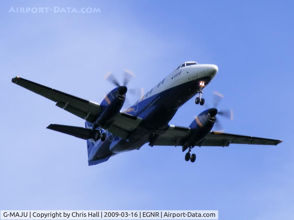 G-MAJU, 1995 British Aerospace Jetstream 41 C/N 41071, Eastern Airways
