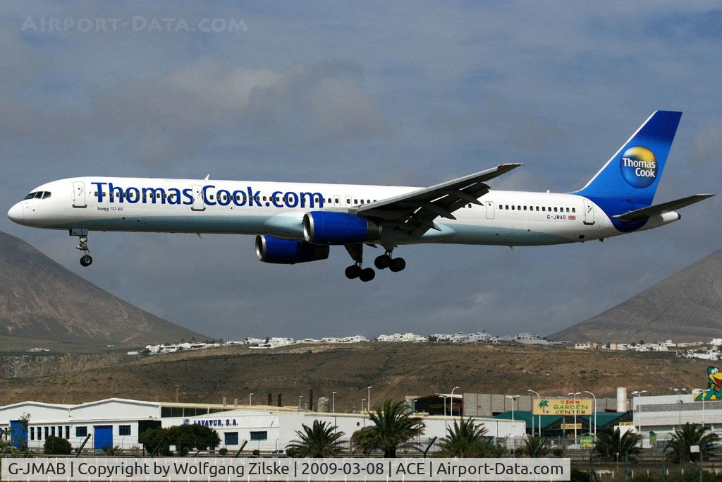 G-JMAB, 2001 Boeing 757-3CQ C/N 32242, visitor