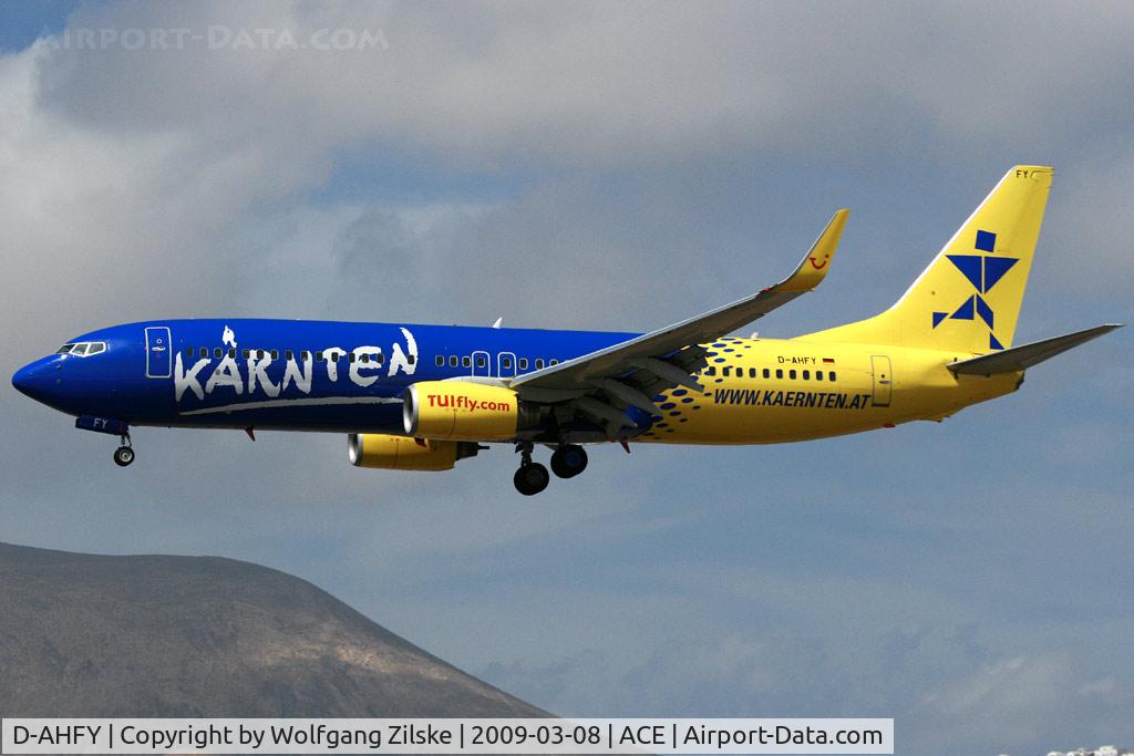 D-AHFY, 2001 Boeing 737-8K5 C/N 30417, visitor