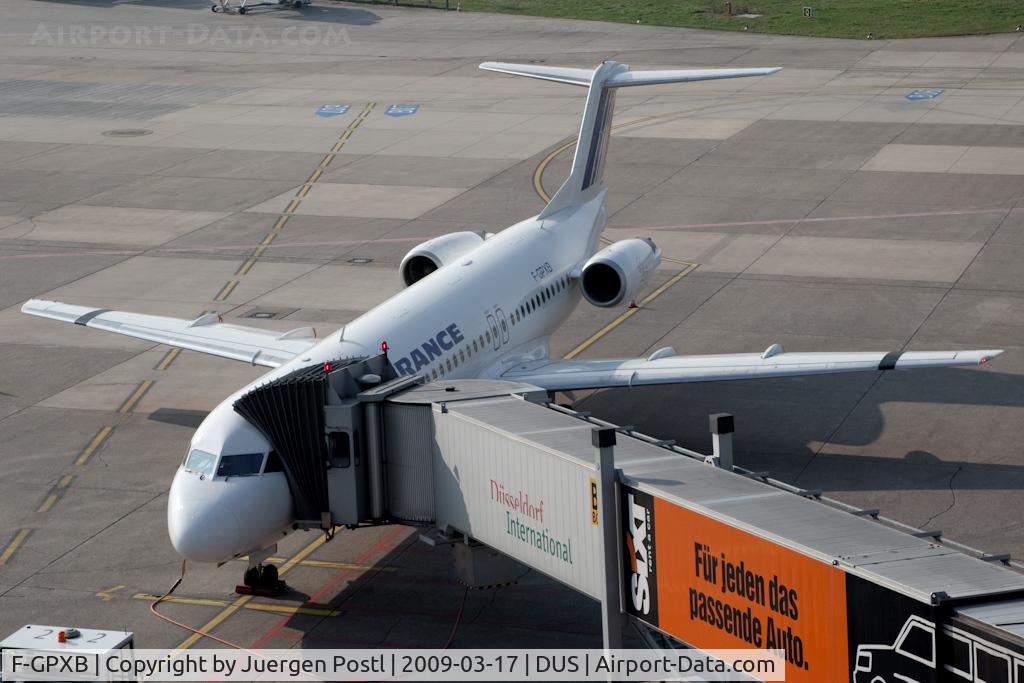F-GPXB, 1994 Fokker 100 (F-28-0100) C/N 11492, Fokker 100
