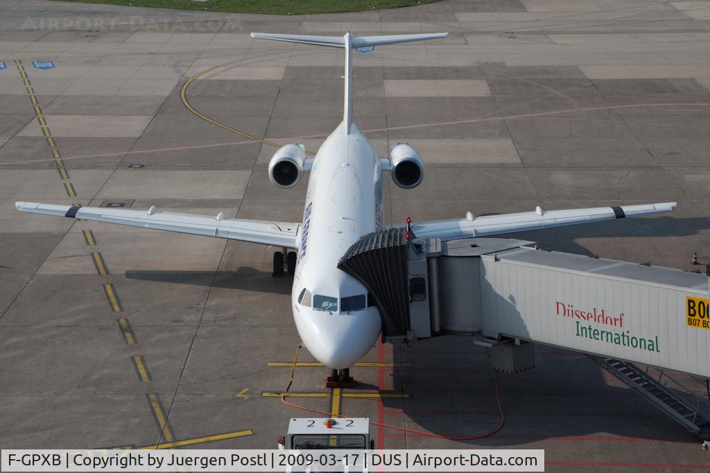 F-GPXB, 1994 Fokker 100 (F-28-0100) C/N 11492, Fokker 100