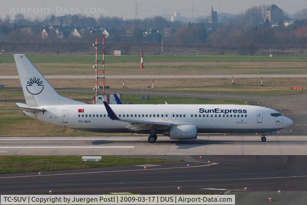 TC-SUV, 2001 Boeing 737-86N C/N 30807, Boeing 737-86N