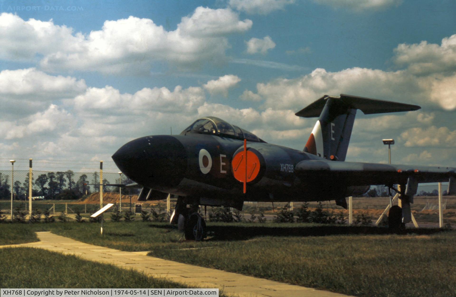 XH768, 1959 Gloster Javelin FAW.9 C/N Not found XH768, Javelin FAW.9 at the Historic Aircraft Museum at Southend Airport with RAF maintenance serial 7929M.