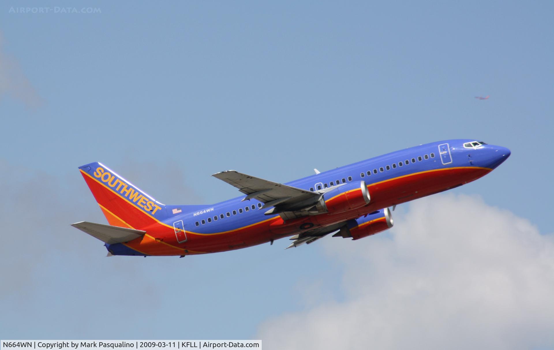 N664WN, 1986 Boeing 737-3Y0 C/N 23495, Boeing 737-300