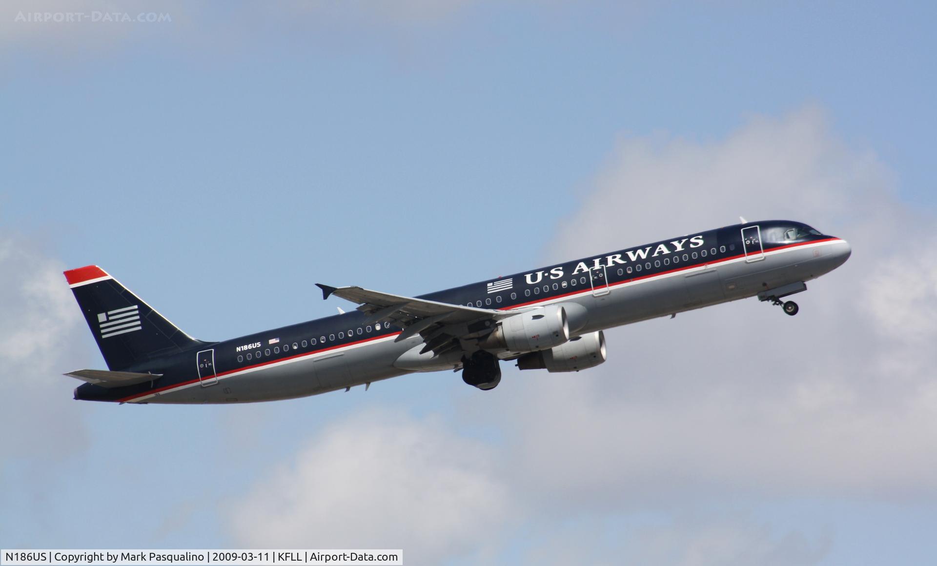 N186US, 2002 Airbus A321-211 C/N 1701, Airbus A321-200