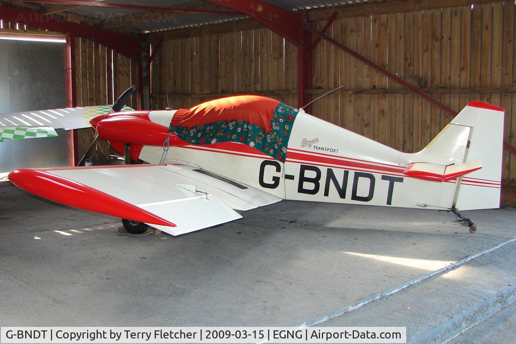 G-BNDT, 1987 Brugger MB-2 Colibri C/N PFA 043-10981, Colibri MB2 at Bagby