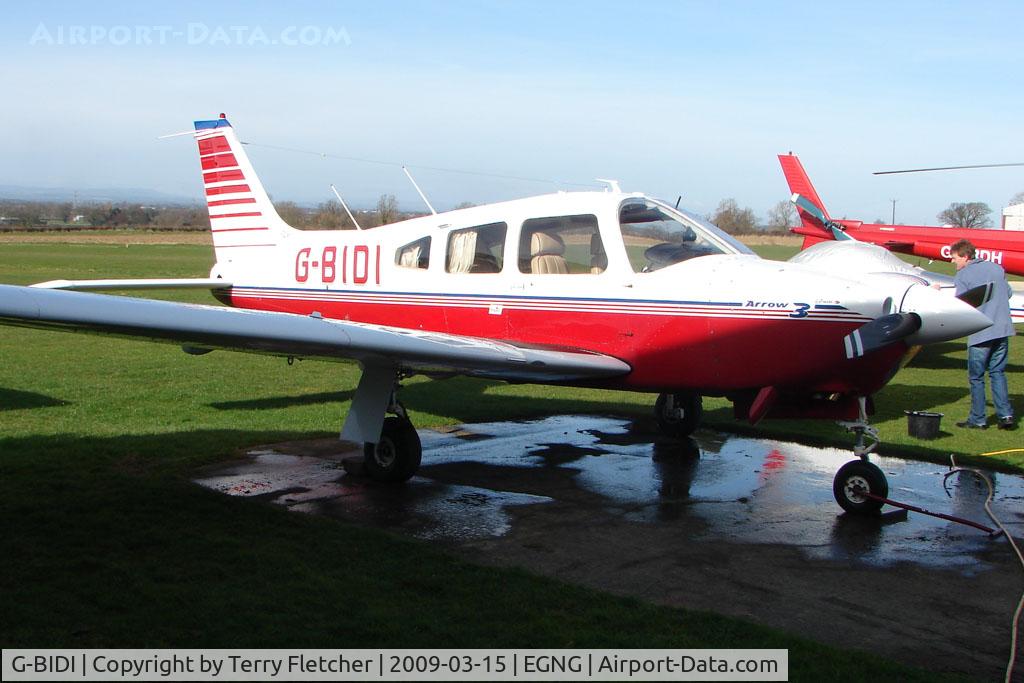 G-BIDI, 1978 Piper PA-28R-201 Cherokee Arrow III C/N 28R-7837135, Piper Arrow at Bagby