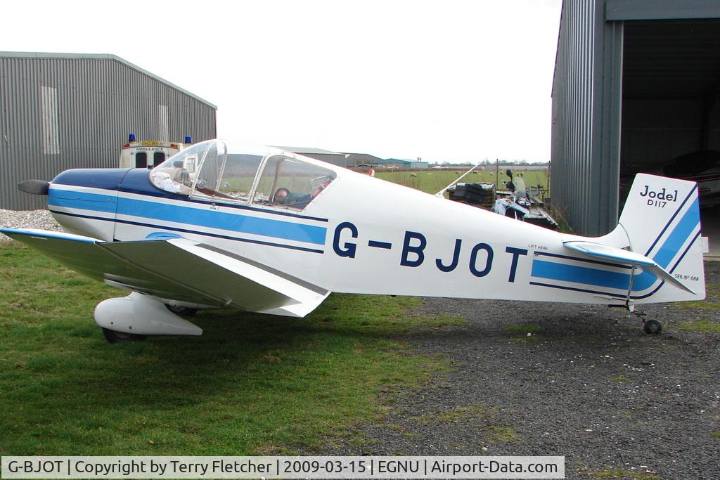 G-BJOT, 1957 SAN Jodel D-117 C/N 688, Jodel D117 at Full Sutton