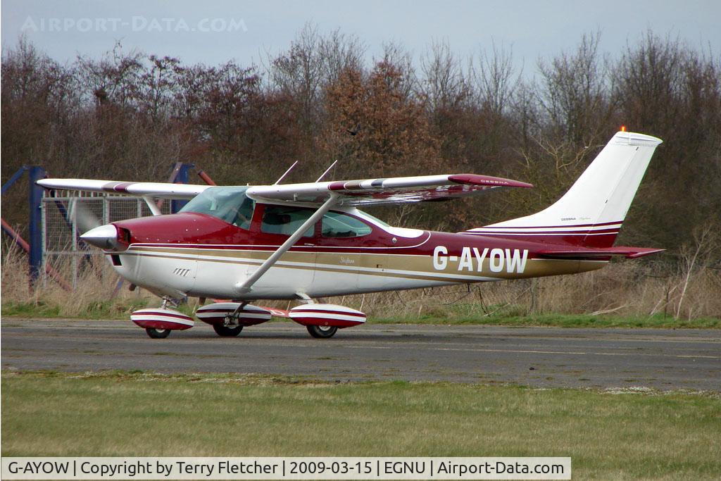 G-AYOW, 1971 Cessna 182N Skylane C/N 182-60481, Cessna 182N at Full Sutton