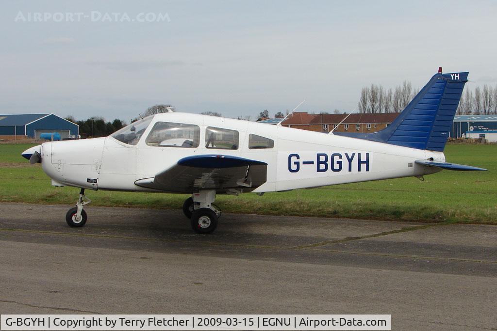 G-BGYH, 1979 Piper PA-28-161 Cherokee Warrior II C/N 28-7916313, Piper PA-28-161 at Full Sutton