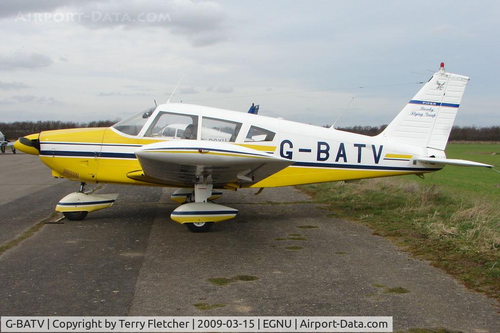 G-BATV, 1971 Piper PA-28-180 Cherokee C/N 28-7105022, Piper PA-28-180 at Full Sutton