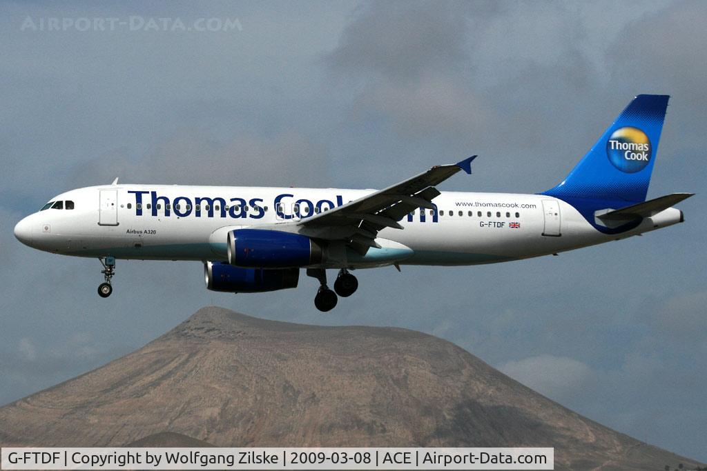 G-FTDF, 1994 Airbus A320-231 C/N 437, visitor