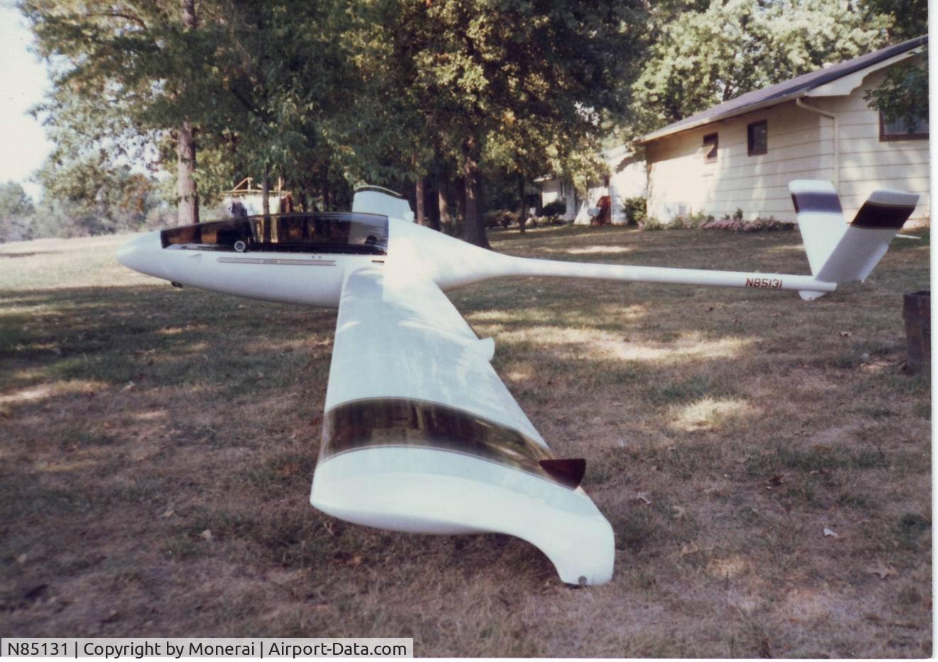 N85131, 1983 Monnett Monerai P C/N 256, First homebuilt airplane