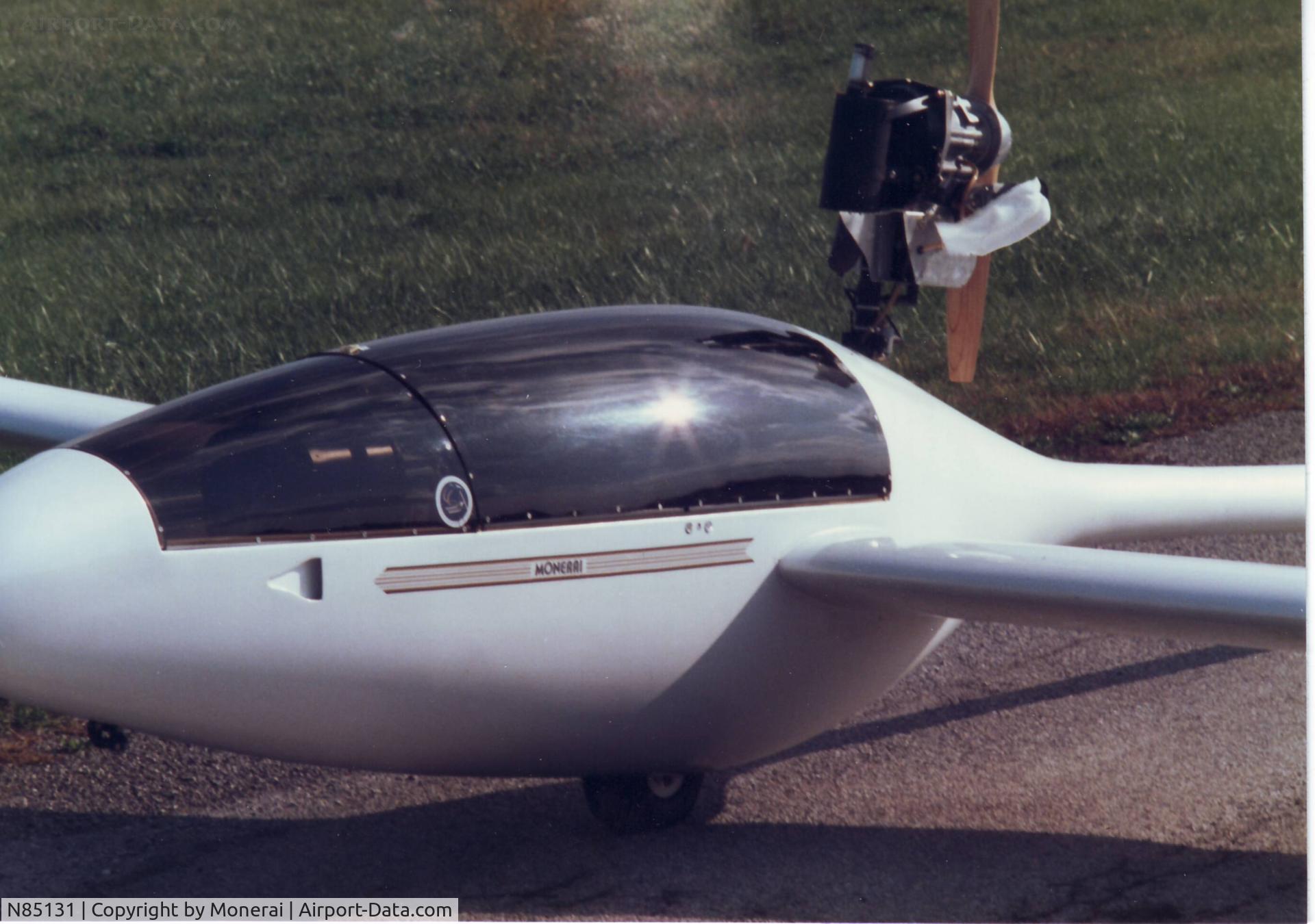 N85131, 1983 Monnett Monerai P C/N 256, Engine mounted