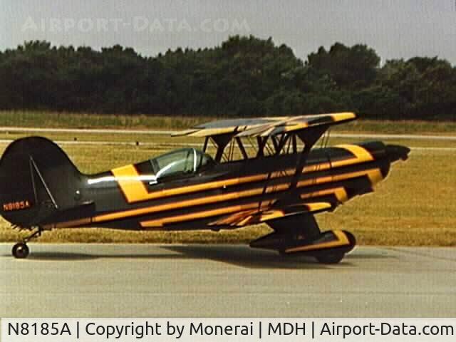 N8185A, 1991 EAA Acro Sport II C/N 18, On the ramp