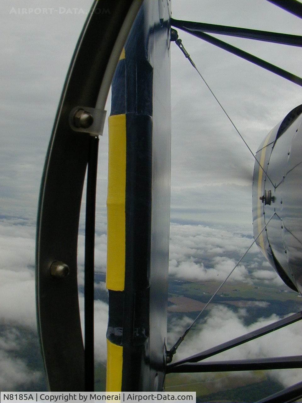 N8185A, 1991 EAA Acro Sport II C/N 18, Knife edge