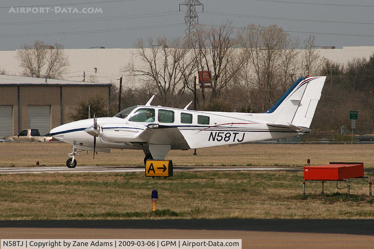 N58TJ, 1978 Beech 58 Baron C/N TH-932, At Grand Prairie Municipal