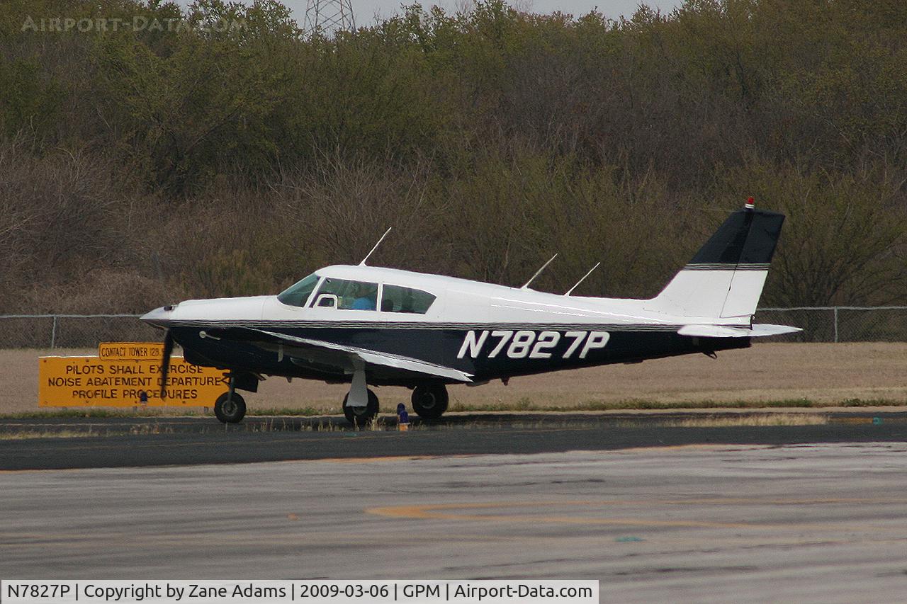 N7827P, 1962 Piper PA-24-250 Comanche C/N 24-3047, At Grand Prairie Municipal