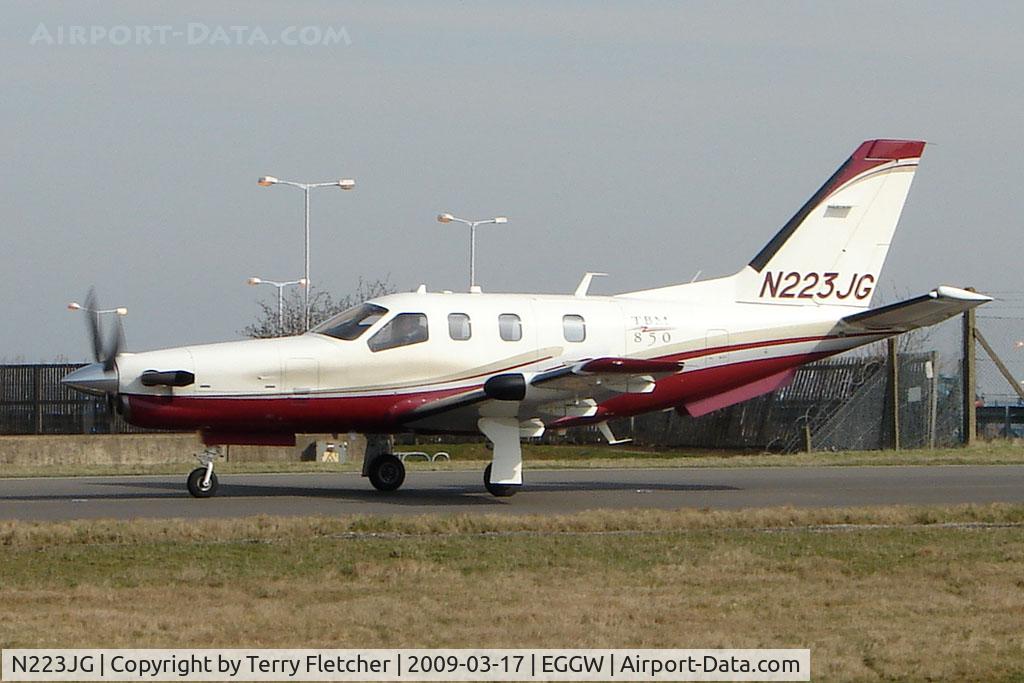 N223JG, 2007 Socata TBM-700 C/N 406, TBM based at Luton