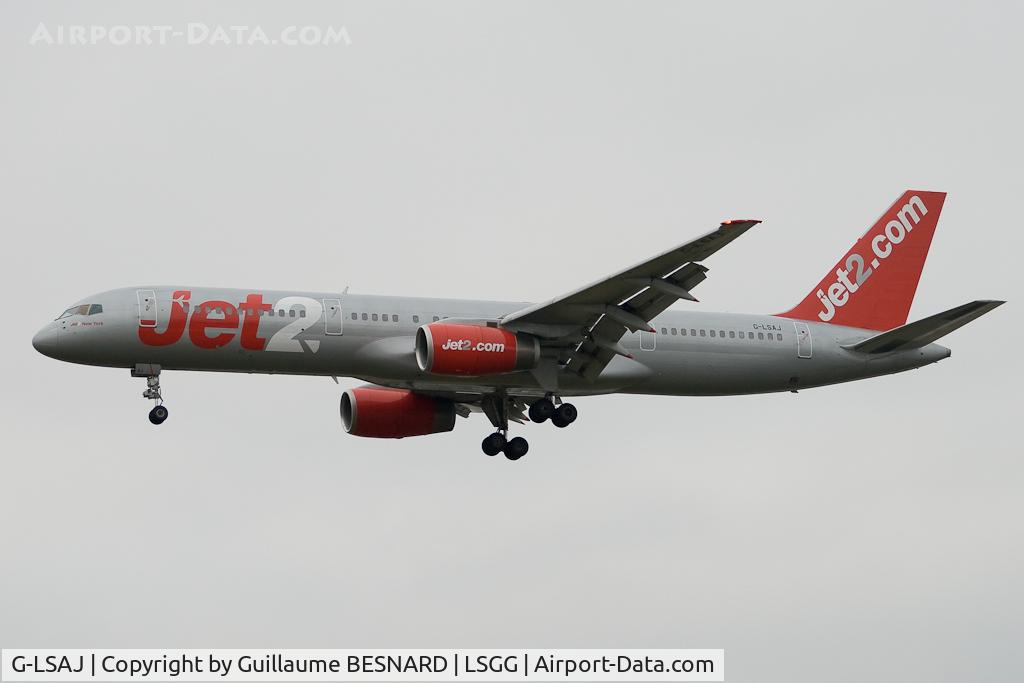 G-LSAJ, 1990 Boeing 757-236 C/N 24793, Jet2 New-York.
