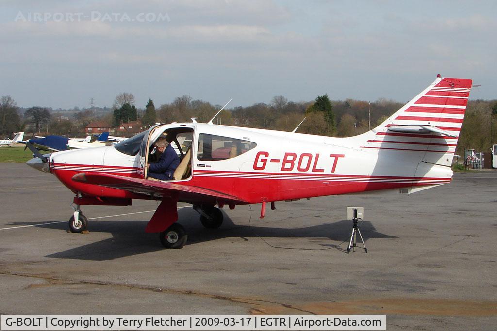 G-BOLT, 1978 Rockwell Commander 114 C/N 14428, Rockwell 114 at Elstree