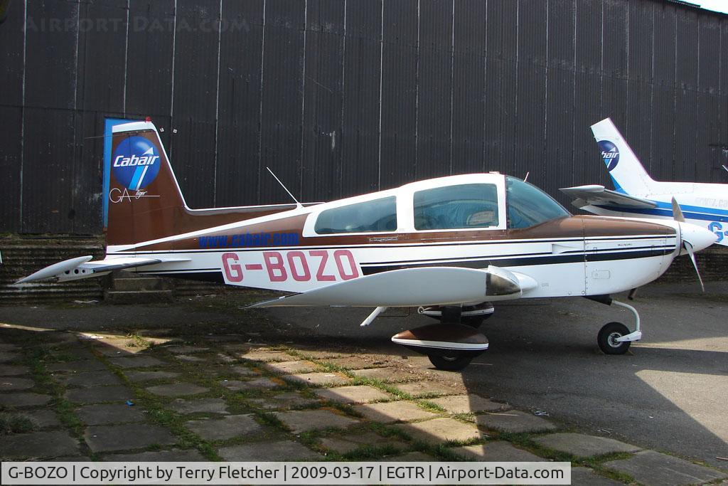 G-BOZO, 1979 Gulfstream American AA-5B Tiger C/N AA5B-1282, Gulfstream AA-5B at Elstree