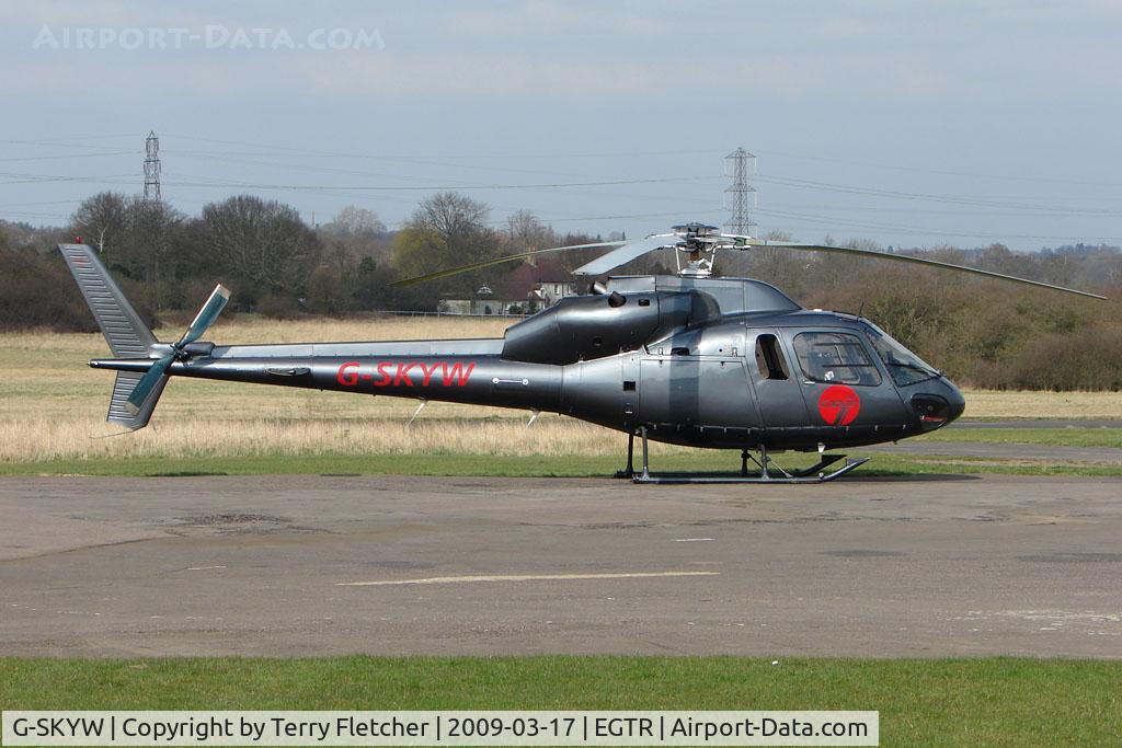 G-SKYW, 1983 Aerospatiale AS-355F-1 Ecureuil 2 C/N 5261, AS355F1 Heli at Elstree